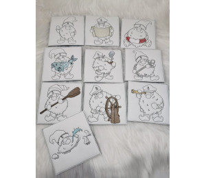 Stickdatei - Seebär Gnom 4